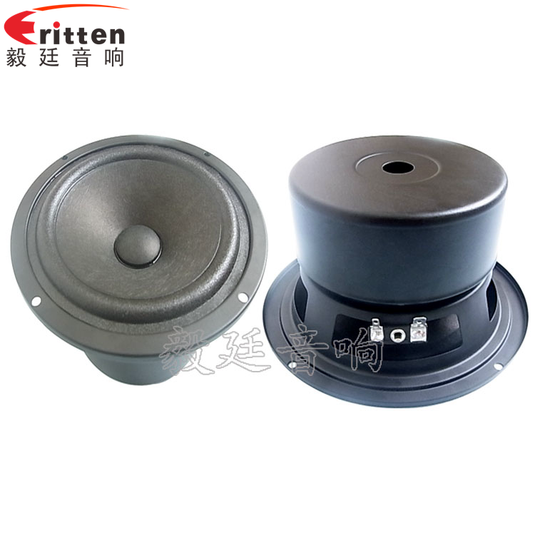 3寸20W全频HiFi音箱喇叭正反面